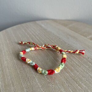 Harley Bracelet, anklet, trendy, comfortable, tie, embroidery thread, woven, gif